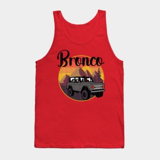 Bronco t-shirt Tank Top